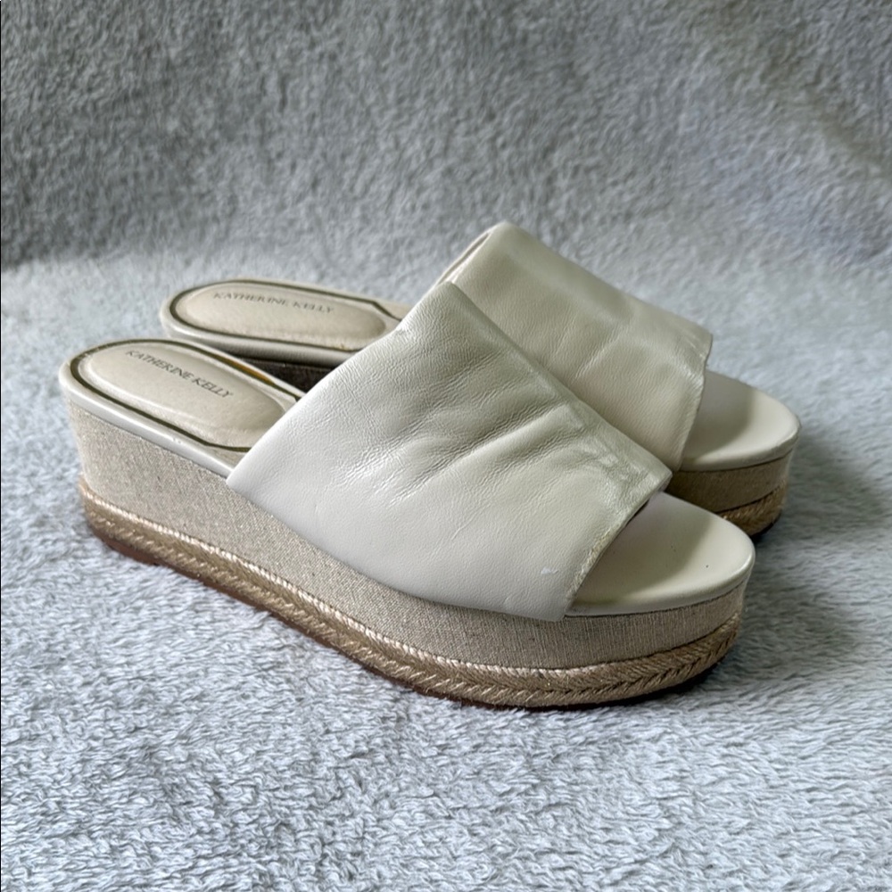Chic Cream Platform Sandals